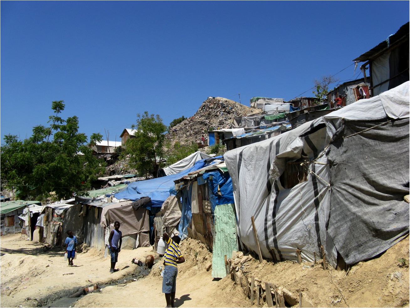 The two islands of ever-struggling Haiti