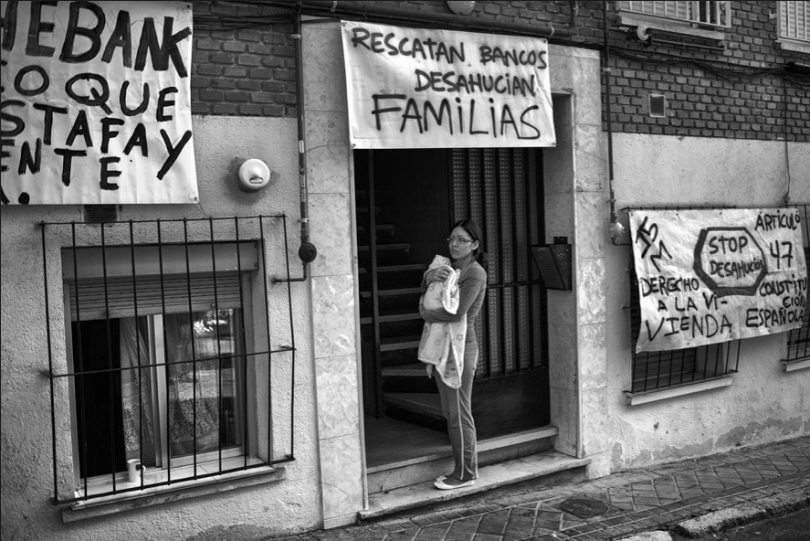 Spain eviction crisis makes international headlines