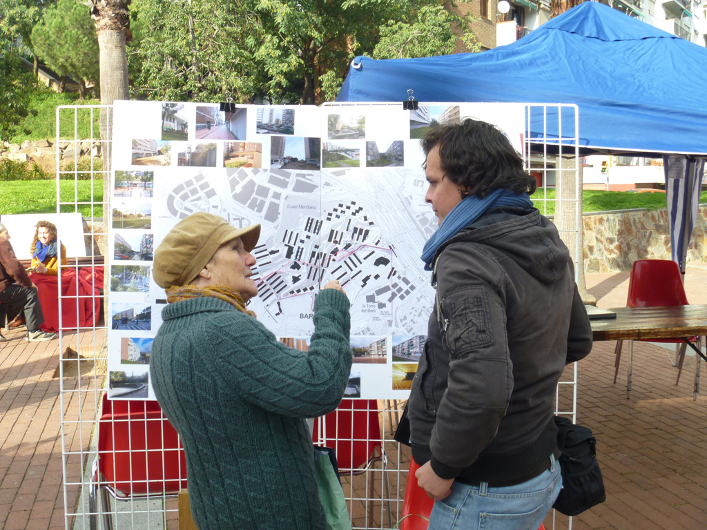 Ciutat Meridiana residents participate in student workshop