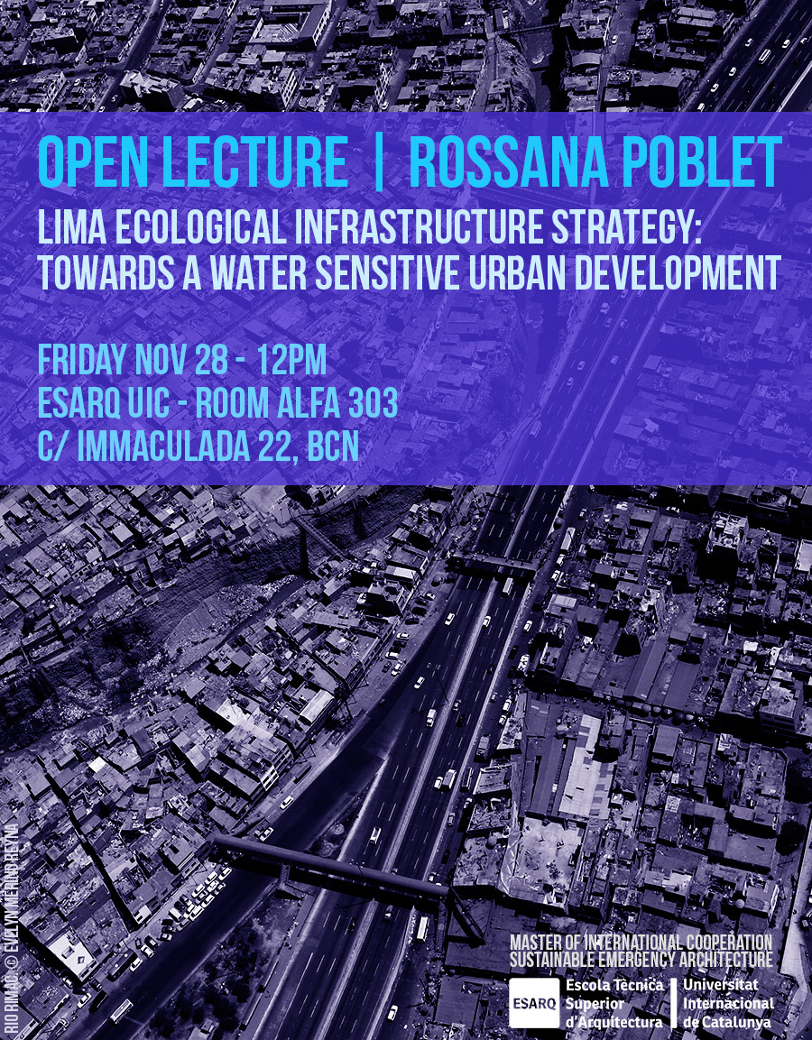 Open Lecture with former student Rossana Poblet