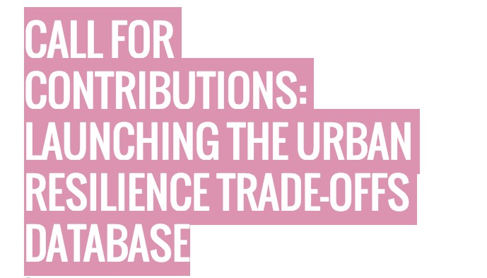 Open Call for Contributions to Urban Resilience Network