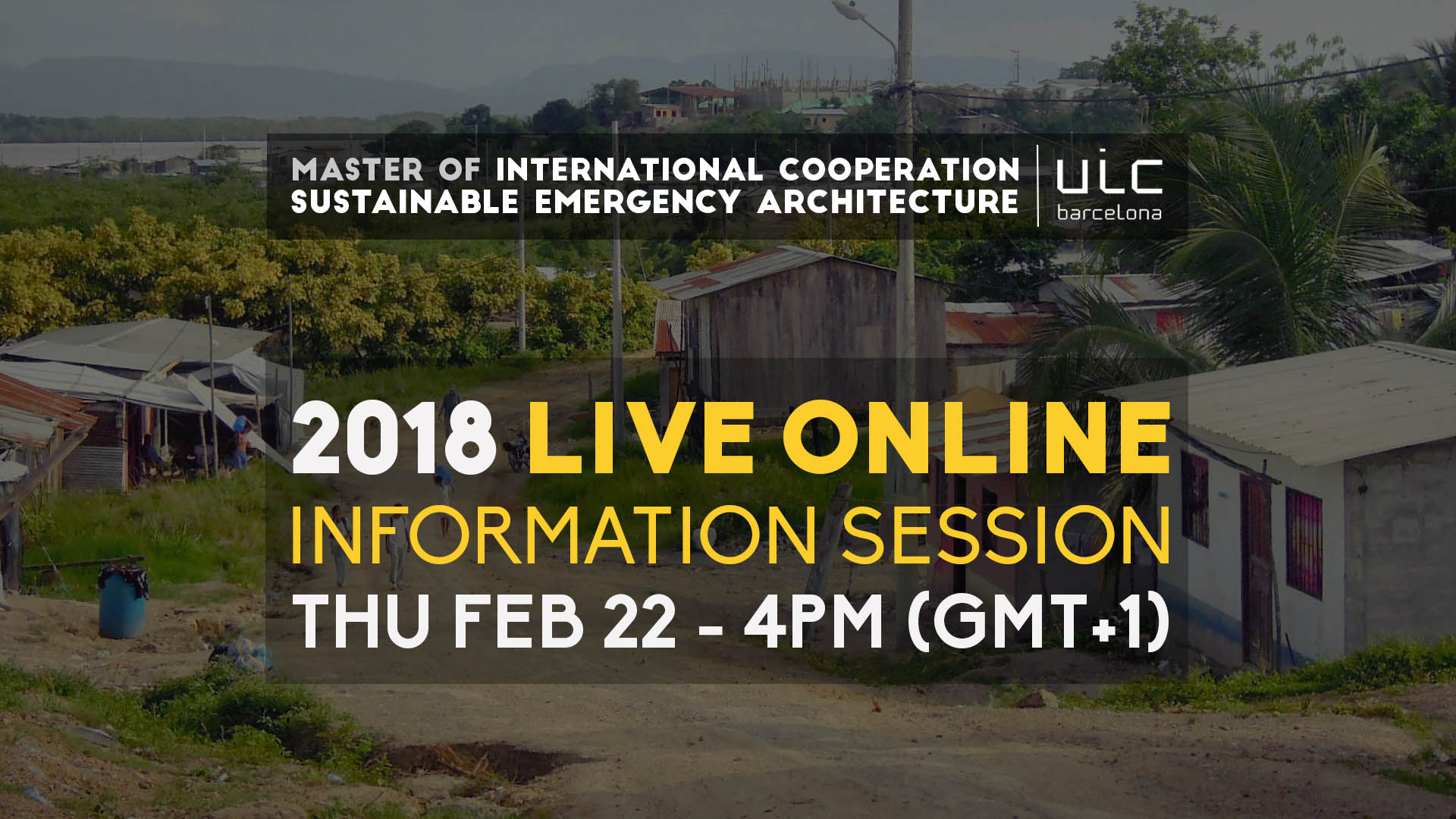 Facebook Live Information Session 2018